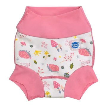 Splash About Happy Nappy 3D加強版 游泳尿布褲  Neoprene 潛水專用面料  四針六線精細車工  XL  1件