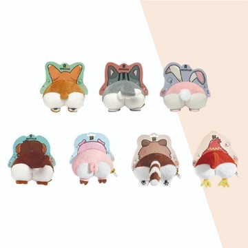 【Petsville派思維】毛絨發聲屁股造型寵物玩具(7款)｜寵物玩具 發聲玩具 紓壓玩具 犬貓玩具