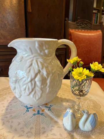 英國近代陶瓷水罐/花瓶