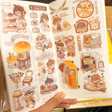 烘焙學徒 PET 紙膠帶 長循環