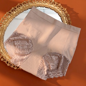 高腰內褲 C161高腰收腹 塑身褲 女士透氣塑形內褲產後收小肚子 包臀束腰 蕾絲提臀褲 大尺碼內褲 Ft