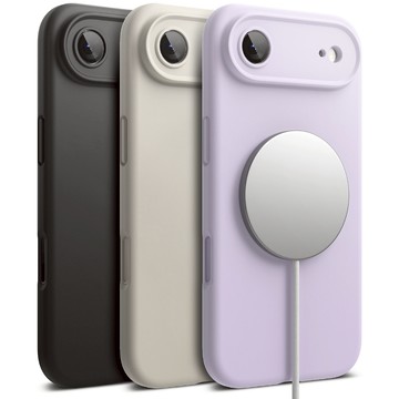 Ringke Silicone Magnetic 適用於 iPhone Air 輕盈柔軟的矽膠保護殼