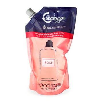 L'OCCITANE 歐舒丹 玫瑰沐浴膠補充包(500ml)-百貨公司貨