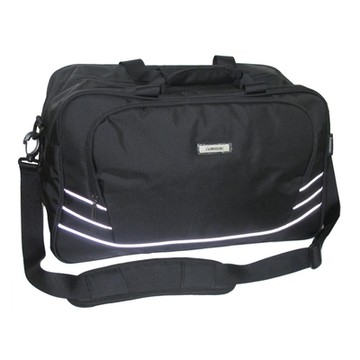 KAWASAKI MIT 經濟實用時尚旅行袋 輕量款_黑/灰