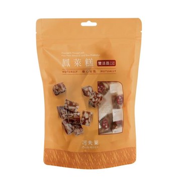 【可夫萊精品堅果】Coville 鳳萊糕/松子、杏仁（220g/包）X3入-台灣製造