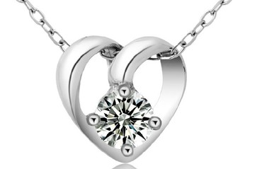 現貨+預購 925純銀項鍊+墜子-母親節情人節禮物生日禮物女飾品6a76【獨家進口】【米蘭精品】