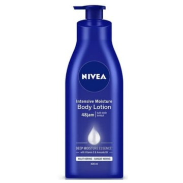 德國nivea潤膚乳液-24hrs保濕潤澤(400ml)*3