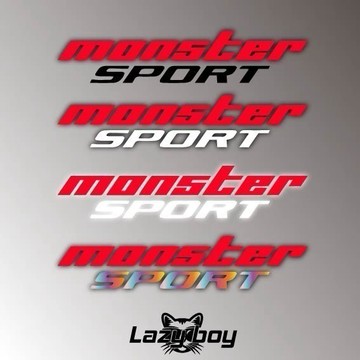 MONSTER 車貼 貼紙 防水貼紙 行李箱貼紙 安全帽貼紙 筆電貼紙 反光貼紙 汽車貼紙 機車貼紙