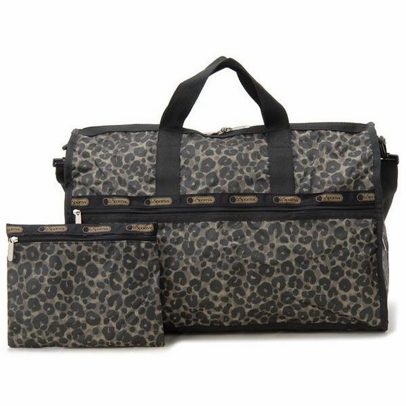 LeSportsac ミディアムウィークエンダー ブラックパテント