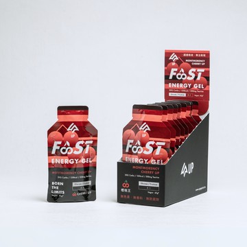 UP FAST 能量果膠-酸櫻桃汁風味 10入