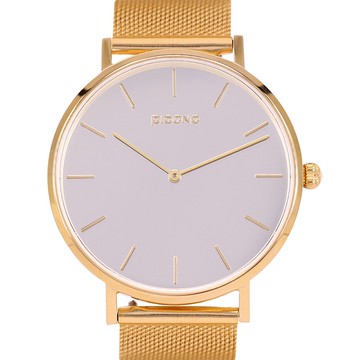 PICONO Mirror T鏡面系列手錶 40mm 金色 / FX-7104