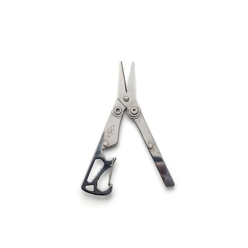 英國Gentleman 11合一多功能可折疊不銹鋼剪刀隨身工具組