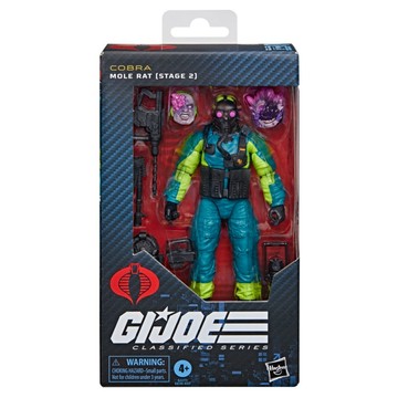 Hasbro 孩之寶 GI JOE 特種部隊精英系列6吋人物 Mole Rat  1套