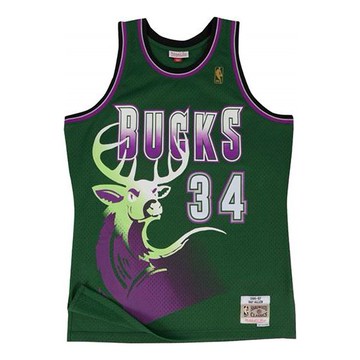 Mitchell & Ness NBA Swingman Jersey 'Milwaukee Bucks - Ray Allen 1996-97'