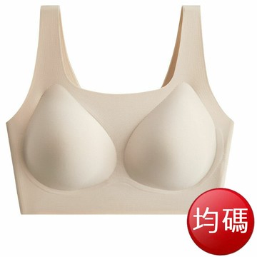 極柔輕盈無痕內衣(寬肩)-杏色(均碼) [大買家]