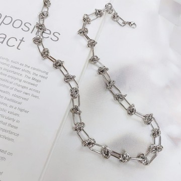 項鍊．白鋼．寬鍊｜荊棘王國．客製刻字《ATeenPOP》