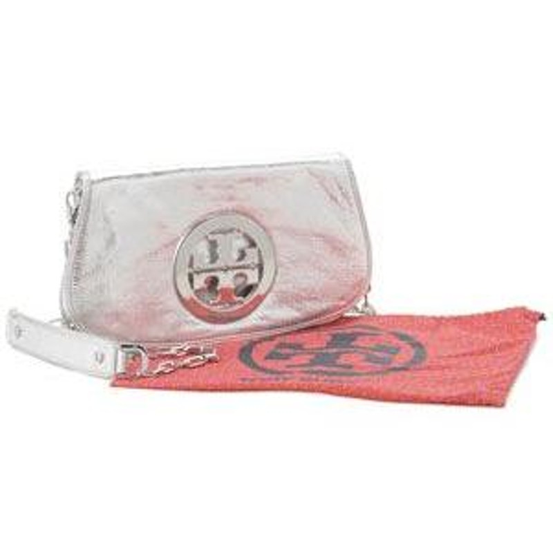 トリーバーチ TORY BURCH ショルダー クラッチバッグ メタリック