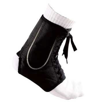 LP SUPPORT U型雙側彈簧護踝  M  黑色  1個