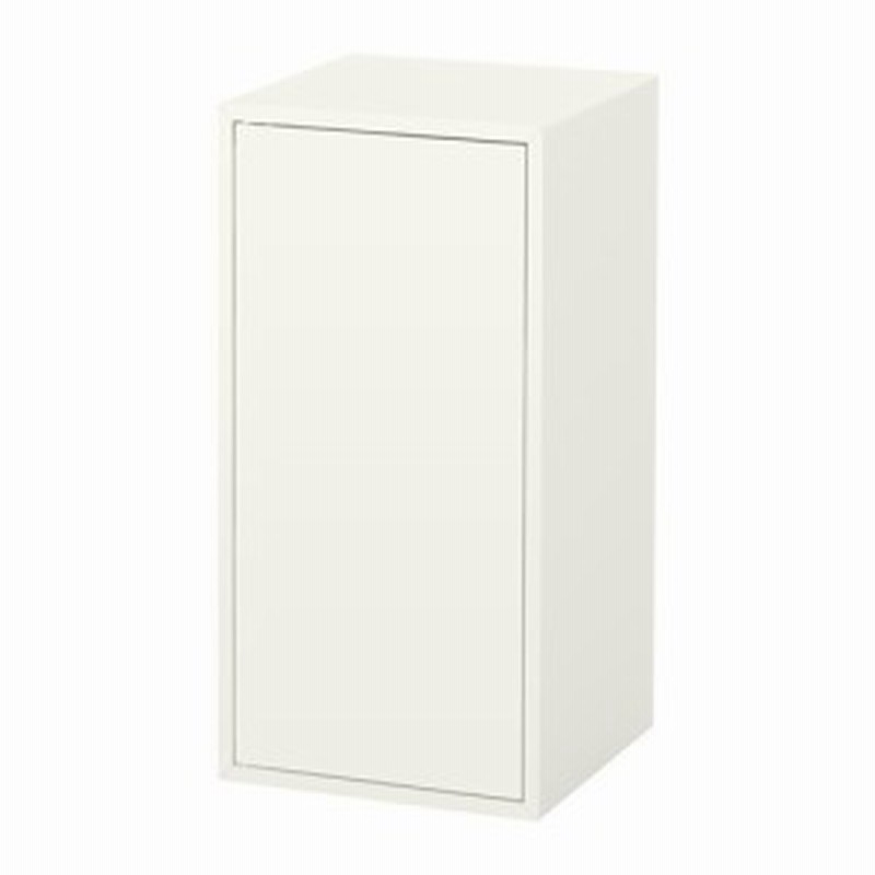 Ikea イケア キャビネット 扉 棚板1付き ホワイト 白 35x35x70cm Eket エーケト 通販 Lineポイント最大4 0 Get Lineショッピング
