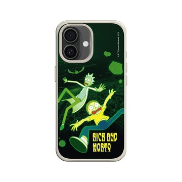 iPhone 16 SolidX 貝殼灰 - 瑞克和莫蒂 Rick and Morty - 瑞克和莫蒂-多元宇宙