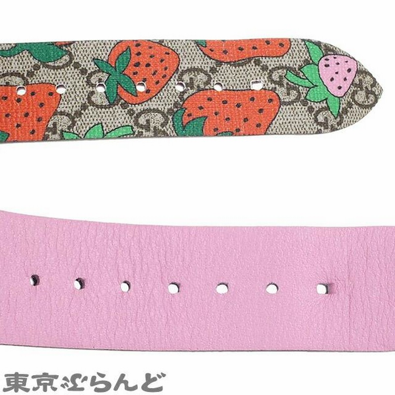 返品可 グッチ GUCCI Gタイムレス ストロベリー 時計 腕時計