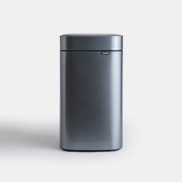 Upella凝露方形感應垃圾桶12L-迷霧藍