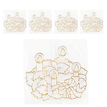 AMOS 阿摩司 壓克力模型版 小-S45 聖誕燈火  5個