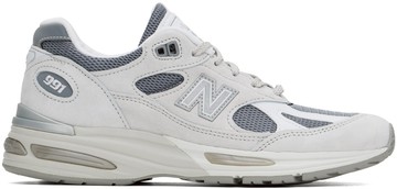 New Balance 灰色 Made in UK 系列 991v2 运动鞋