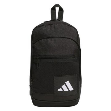 Adidas 肩背包 斜背包 多口袋 黑 KE7432