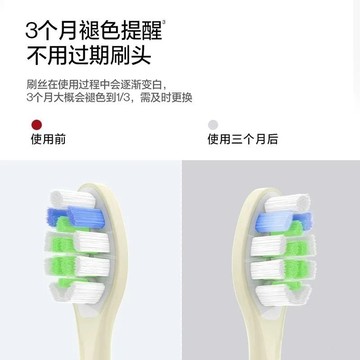 品質超好適配Ulike電動牙刷頭Careup適配替換頭杜邦軟毛成人通用UB602/03ulike牙刷頭替換頭