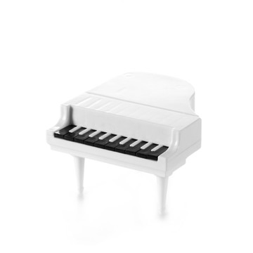荷生活 鋼琴造型琴鍵水果叉-2入
