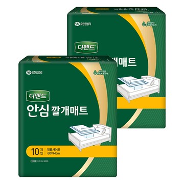 Depend 利清爽 成人看護墊 Set 10片  74 x 60cm  2包