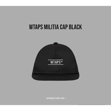 WTAPS MILITIA / CAP / CTPL. TWILL. CREVASSE 刺繡 帽231HCDT-HT10