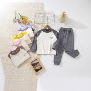 兒童睡衣男童女童秋衣秋褲套裝寶寶保暖內衣中大童德絨透氣家居服