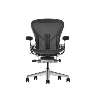 Herman Miller 【Ystore雅浩家具】 Aeron 3.0尊榮款_尊榮黑 B尺寸(人體工學椅/電腦椅/辦公椅)