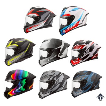LS2 安全帽 FF820 Rapid III 彩繪(一) 多色可選 HPTT材質 快速插扣 輕盈 全拆洗 全罩