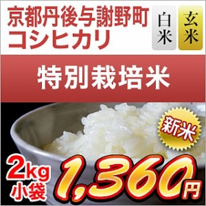 米 お米 新米 令和5年(2023年)産 京都丹後与謝野町産 コシヒカリ 2kg 白米・玄米即日出荷は白米のみ