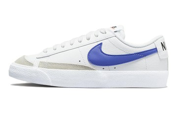 BLAZER LOW 77 GS WHITE CHLOROPHYLL MEDIUM BLUE