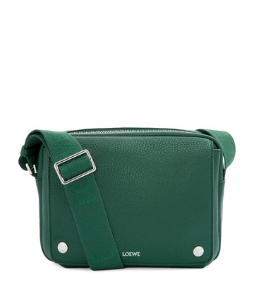 Loewe Xs Leather Pebble Messenger Bag