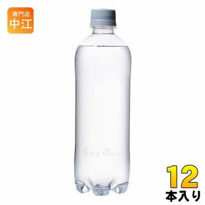 ポッカサッポロ おいしい炭酸水 ラベルレス 600ml ペットボトル 12本入