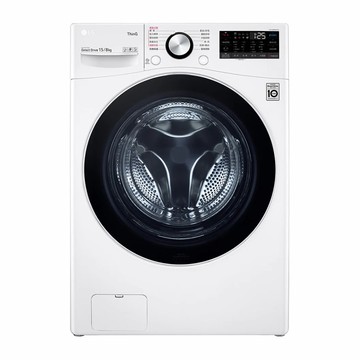 WiFi滾筒洗衣機(蒸洗脫烘) 冰磁白/15公斤 WD-S15TBD