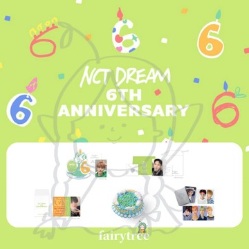仙女樹🌟 現貨 NCT DREAM Debut  6th Anniversary 6周年紀念 官方周邊