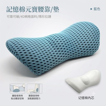 【ChiroDoc】汽車靠墊 辦公室座椅腰部支撐 人體工學汽車腰背支撐墊 夏季汽車背部支撐墊
