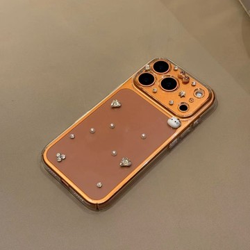 Ins透明全包kitty鑽殼適用iPhone17promax蘋果16手機殼15新款14女