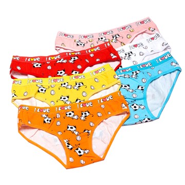動物戀人舒適內褲(6件組)