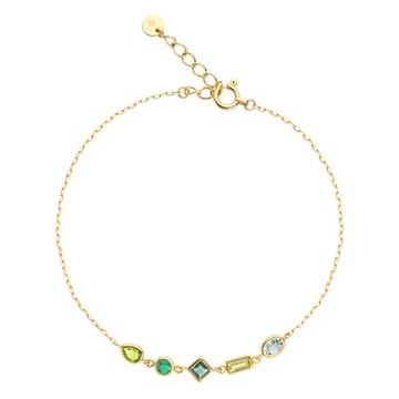 *【va vendome aoyama】綠色彩寶手鍊