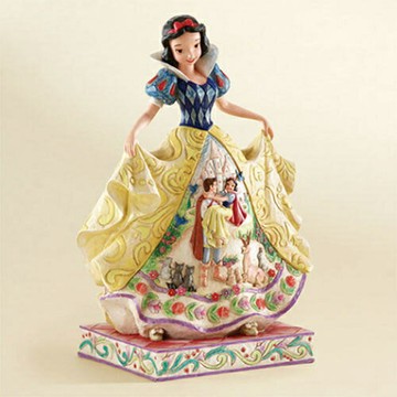 【震撼精品百貨】公主 系列Princess 迪士尼白雪公主裙襬經典場景塑像 震撼日式精品百貨