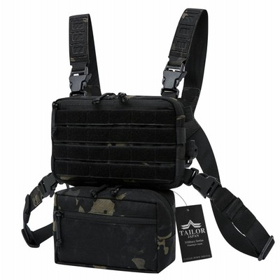 サバゲー チェストリグ バックパック おまけポーチ付き サバゲー チェストリグ バックパック おまけポーチ付き