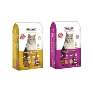 UNCLE PAUL保羅叔叔高級貓糧 成貓/全貓種 化毛控制 8KG
