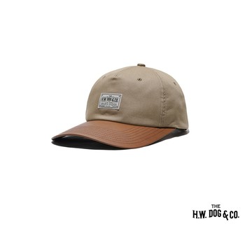 H.W.Dog & Co.Big Brim M Cap大帽簷皮革帽簷棒球帽(兩色)